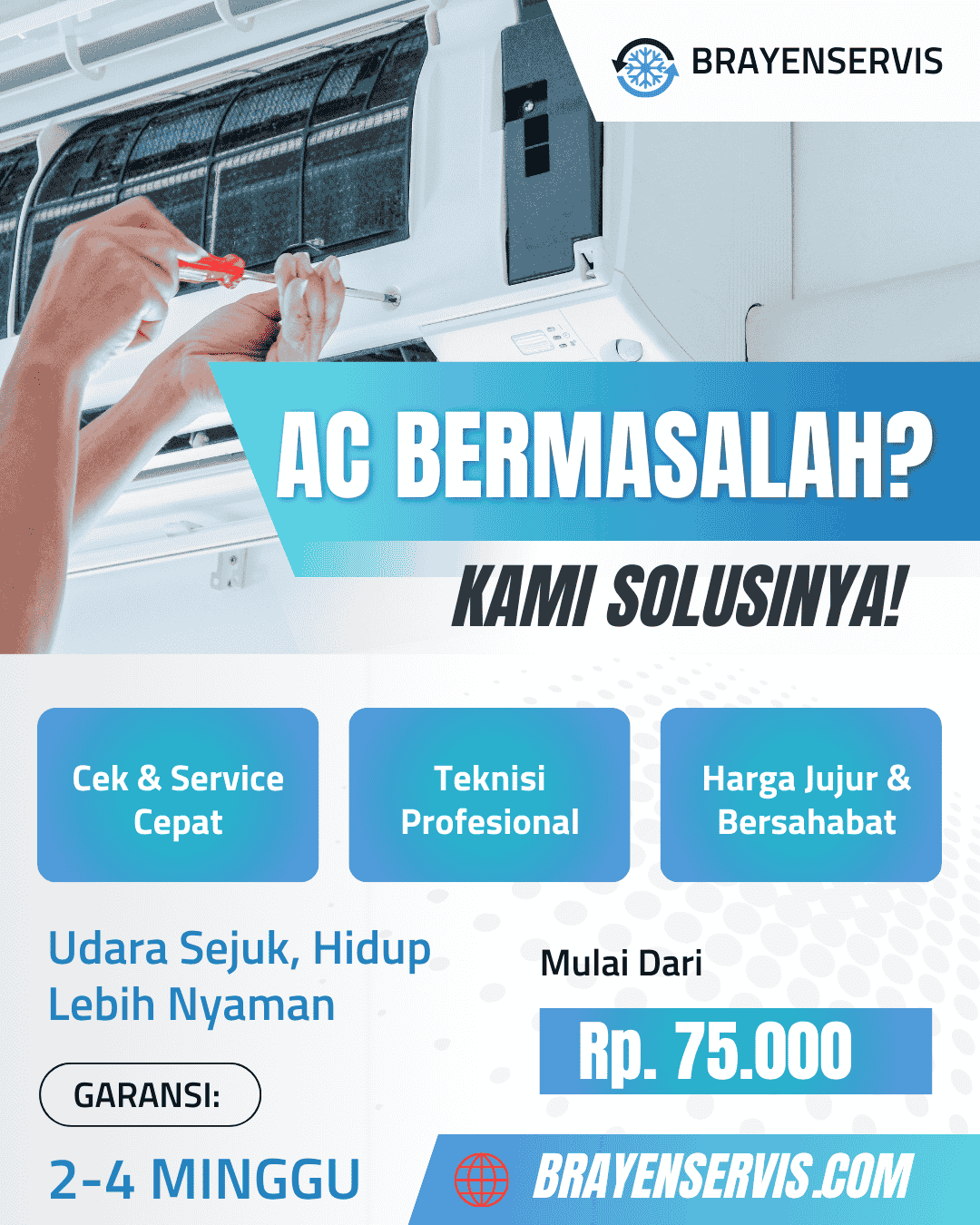 Layanan Service AC Brayen